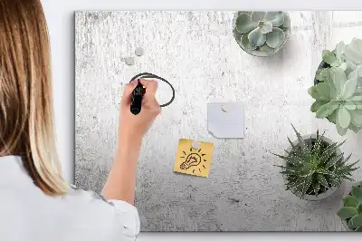 Beschreibbare Magnettafel in Form dekorativer Pflanzen