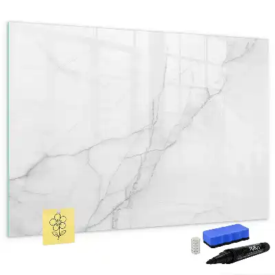 Schreib-Magnettafel in Dekormarmor
