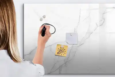 Schreib-Magnettafel in Dekormarmor