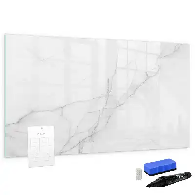 Schreib-Magnettafel in Dekormarmor
