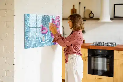 Magnettafel beschreibbare Ausführung