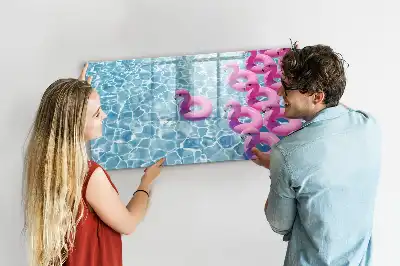 Magnettafel beschreibbare Ausführung