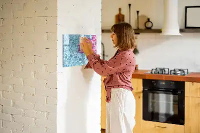 Magnettafel beschreibbare Ausführung