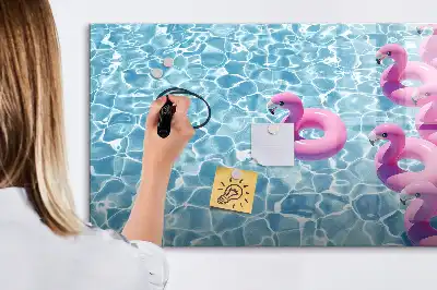 Magnettafel beschreibbare Ausführung
