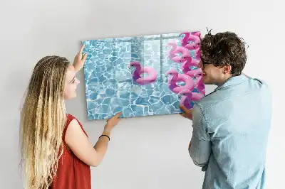 Magnettafel beschreibbare Ausführung