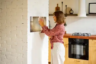 Magnetische Schreibtafel im Weltkarten-Design alte Weltkarte