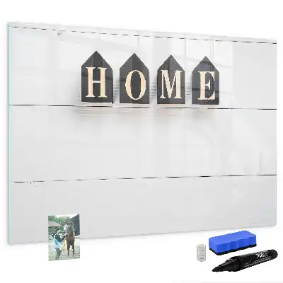 Beschreibbare Magnettafel mit dem Schriftzug Zuhause