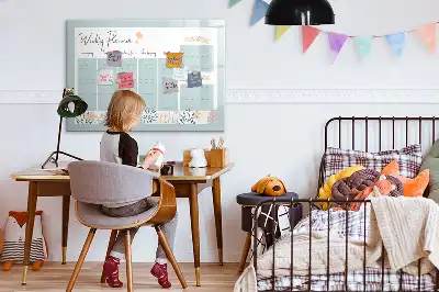 Magnetische Wochenstundenplantafel zum Beschreiben