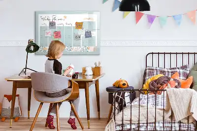 Magnetische Wochenstundenplantafel zum Beschreiben