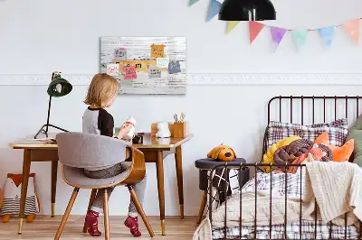 Schreib-Magnettafel mit Motiv Familie
