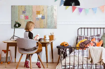 Schreib-Magnettafel in bunter Ausführung