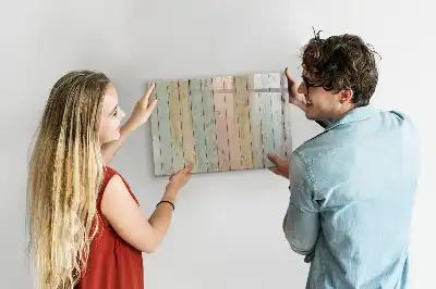 Schreib-Magnettafel in bunter Ausführung