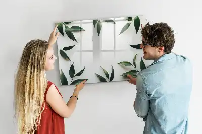 Beschreibbare Magnettafel in Blätterrahmen-Optik