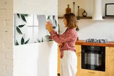 Beschreibbare Magnettafel in Blätterrahmen-Optik