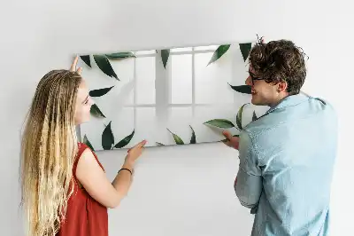 Beschreibbare Magnettafel in Blätterrahmen-Optik