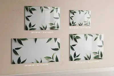 Beschreibbare Magnettafel in Blätterrahmen-Optik