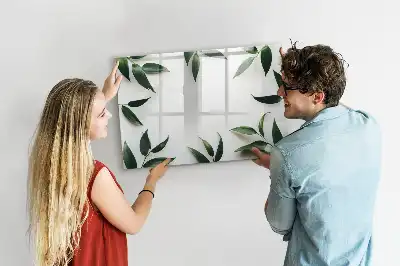 Beschreibbare Magnettafel in Blätterrahmen-Optik
