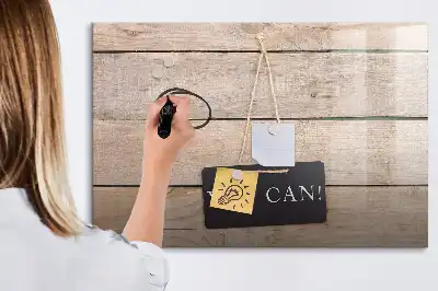 Schreib-Magnettafel mit dem Spruch Text Du schaffst das