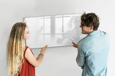 Schreib-Magnettafel mit Europa-Karte
