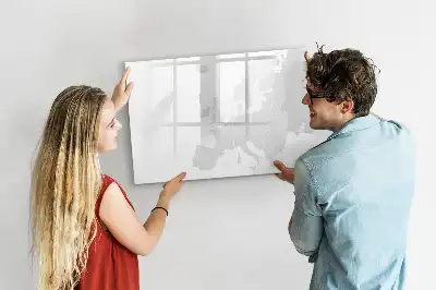 Schreib-Magnettafel mit Europa-Karte
