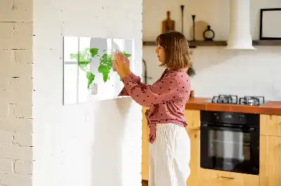Schreib-Magnettafel aus grünem Gras