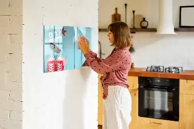 Beschreibbare Magnettafel Motiv Erster Sommertag