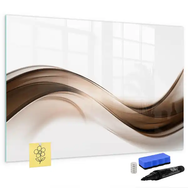 Schreib-Magnettafel Abstrakte Linie
