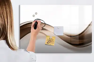 Schreib-Magnettafel Abstrakte Linie