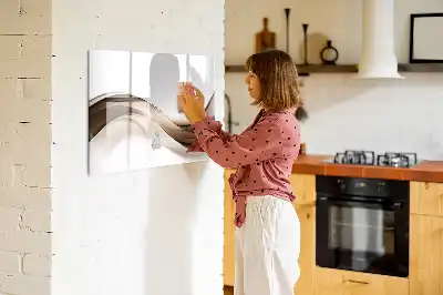 Schreib-Magnettafel Abstrakte Linie