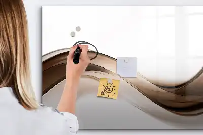 Schreib-Magnettafel Abstrakte Linie