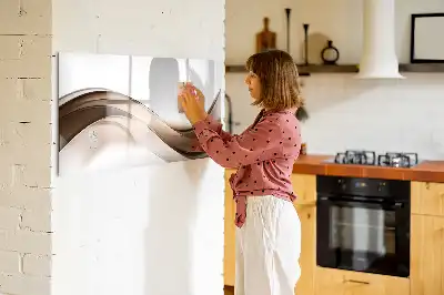 Schreib-Magnettafel Abstrakte Linie