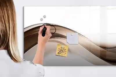 Schreib-Magnettafel Abstrakte Linie