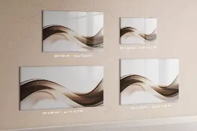 Schreib-Magnettafel Abstrakte Linie