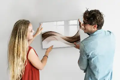 Schreib-Magnettafel Abstrakte Linie