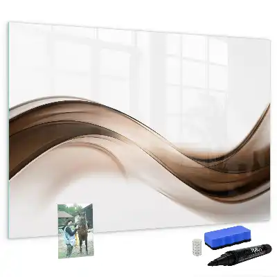 Schreib-Magnettafel Abstrakte Linie