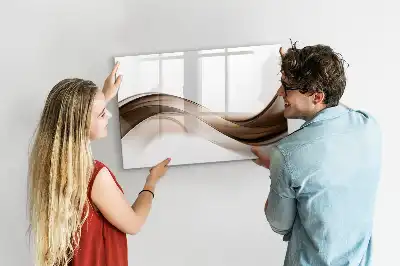 Schreib-Magnettafel Abstrakte Linie