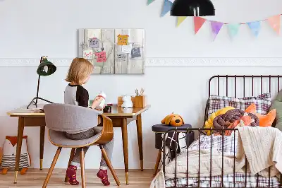 Beschreibbare Magnettafel mit Motiv Text Liebe