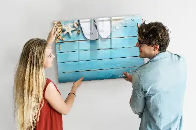 Magnettafel zum Beschreiben praktisches Zubehör für den Urlaub