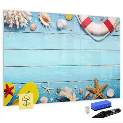 Beschreibbare Magnettafel für Strand-Gadgets