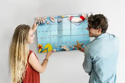 Beschreibbare Magnettafel für Strand-Gadgets