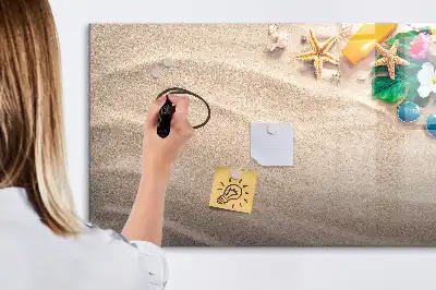 Beschreibbare Magnettafel vielseitiges Sommerzubehör für den Außenbereich