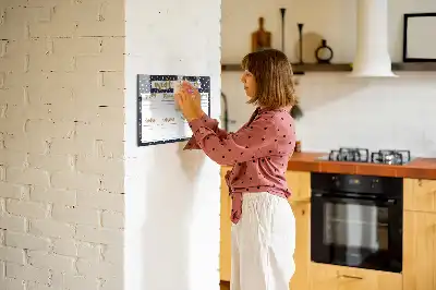 Beschreibbare Magnettafel himmlischer Mahlzeitenplaner
