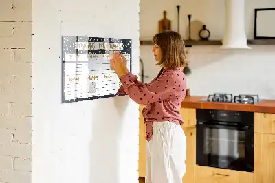 Beschreibbare Magnettafel himmlischer Mahlzeitenplaner