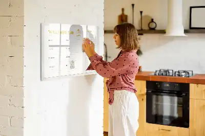 Schreib-Magnettafel zur Mahlzeitenplanung