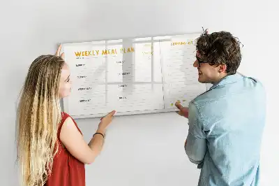 Schreib-Magnettafel zur Mahlzeitenplanung