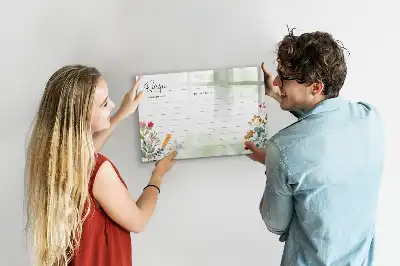 Schreib-Magnettafel für den Rezeptbereich