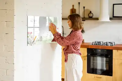 Schreib-Magnettafel für den Rezeptbereich