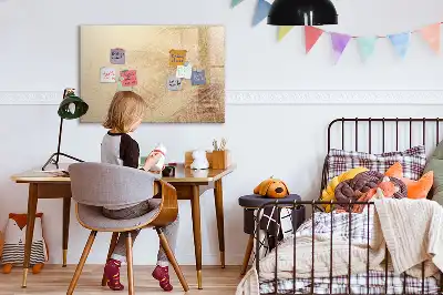 Schreib-Magnettafel mit Motiv abstrakte Blätter