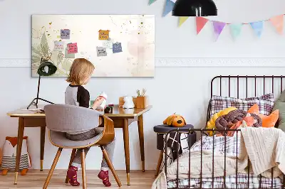 Beschreibbare Magnettafel Motiv Pastell-Abstraktion