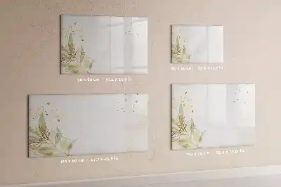 Beschreibbare Magnettafel Motiv Pastell-Abstraktion